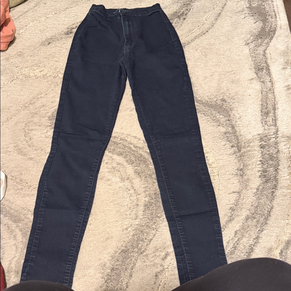 Aphrodite Women's Dark Blue Skinny Jeans